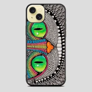 Cheshire Cat Alice In Wonderland Vintage iPhone 15 Plus Case