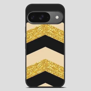 Chevron Glitter Google Pixel 9 Case