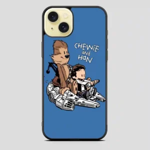 Chewie And Han iPhone 15 Plus Case