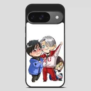 Chibi Yuri On Ice Google Pixel 9 Case