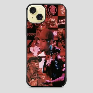 Chris Brown Rap iPhone 15 Plus Case