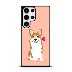 Corgis Flower Samsung Galaxy All Series Cases