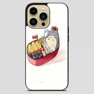 Studio Ghibli Totoro Bento Box iPhone 14 Pro Max Case