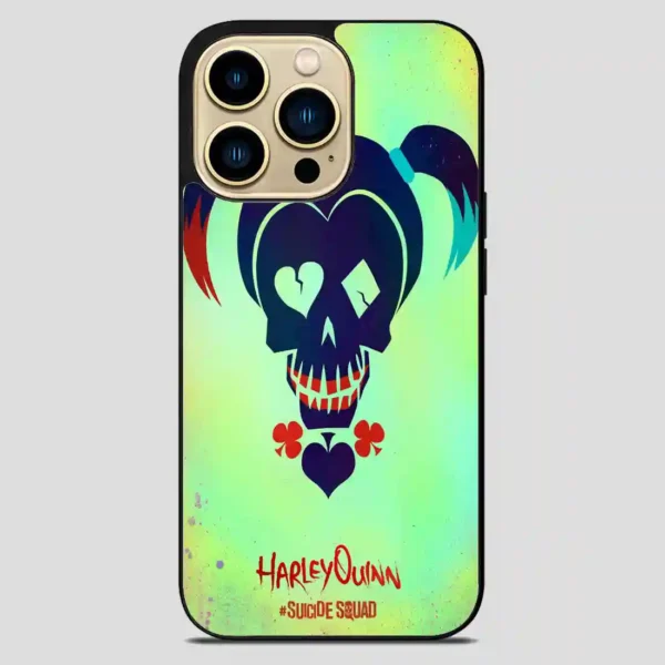 Suicide Squad Logo Harley Quinn Vintage iPhone 14 Pro Max Case