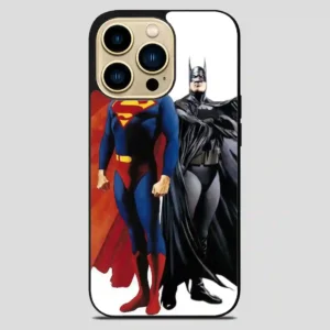 Superman Batman iPhone 14 Pro Max Case