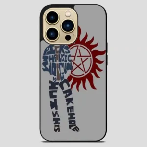 Supernatural Cakehole Rainbow iPhone 14 Pro Max Case