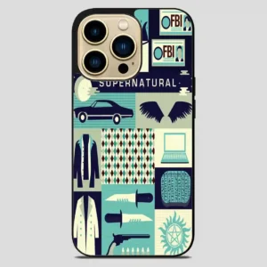 Supernatural Collage Quote iPhone 14 Pro Max Case