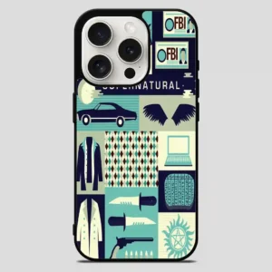 Supernatural Collage Quote iPhone 15 Pro Max Case