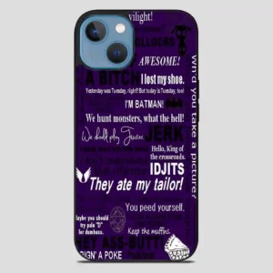 Supernatural Retroaesthetic iPhone 13 Case