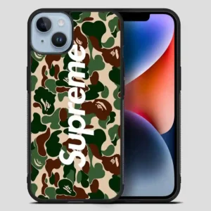 Supreme Army iPhone 14 Plus Case