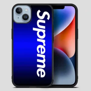 Supreme Blue iPhone 14 Plus Case