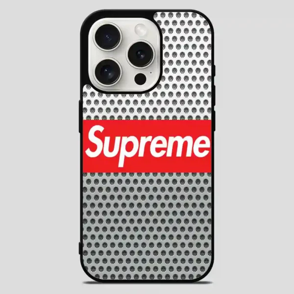 Supreme Carbone iPhone 15 Pro Max Case