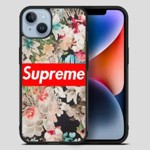 Supreme Flowers iPhone 14 Plus Case