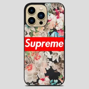 Supreme Flowers iPhone 14 Pro Max Case