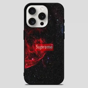 Supreme Galaxy Nebula iPhone 15 Pro Max Case