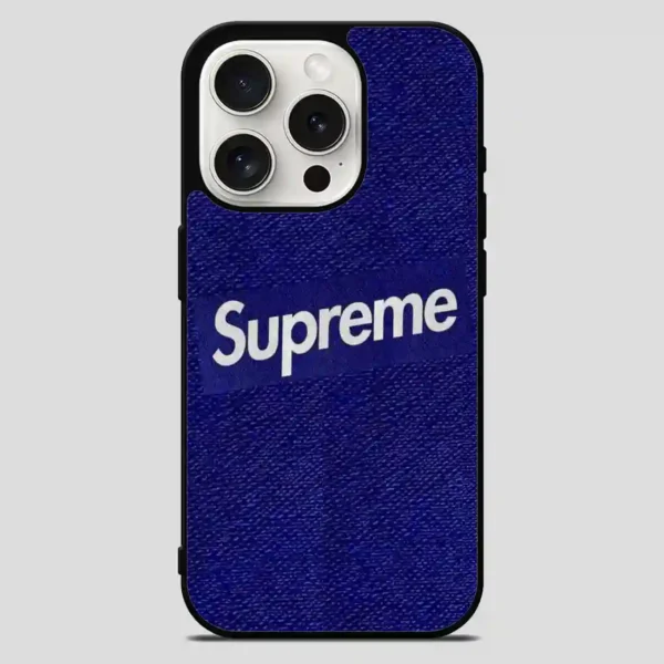 Supreme Handcraft iPhone 15 Pro Max Case