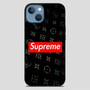 Supreme Red Black iPhone 13 Case