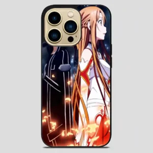 Sword Art Online Kirito And Asuna iPhone 14 Pro Max Case