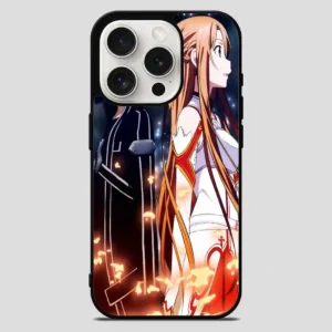 Sword Art Online Kirito And Asuna iPhone 15 Pro Max Case