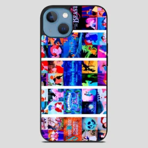 Tangled Rapunzel The Little Mermaid Ariel iPhone 13 Case