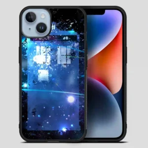 Tardis 221B In Galaxy iPhone 14 Plus Case
