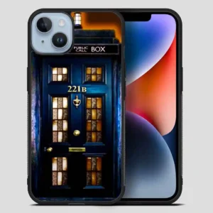 Tardis 221B Police Public Call Box iPhone 14 Plus Case