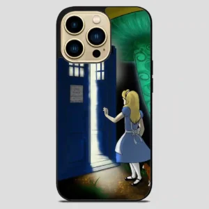 Tardis In Wonderland iPhone 14 Pro Max Case