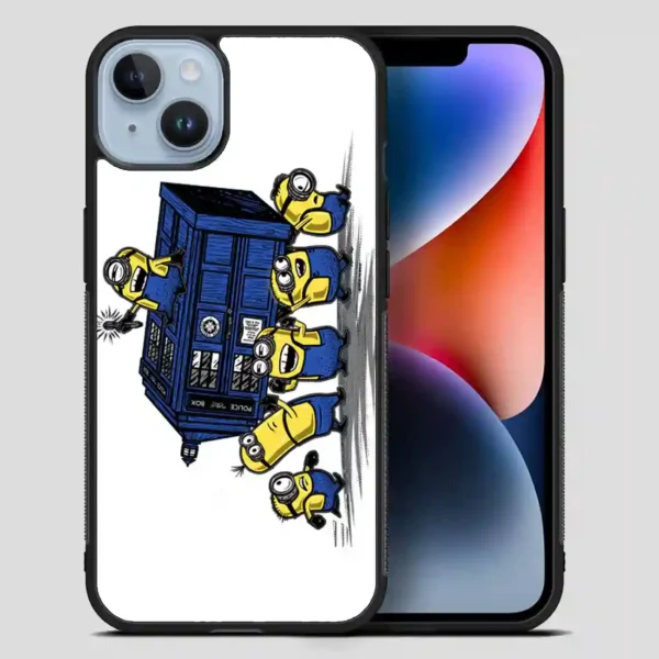 Tardis Minion iPhone 14 Plus Case