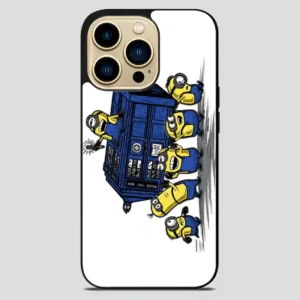 Tardis Minion iPhone 14 Pro Max Case