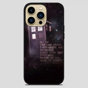 Tardis Police Call Box Doctor Who iPhone 14 Pro Max Case