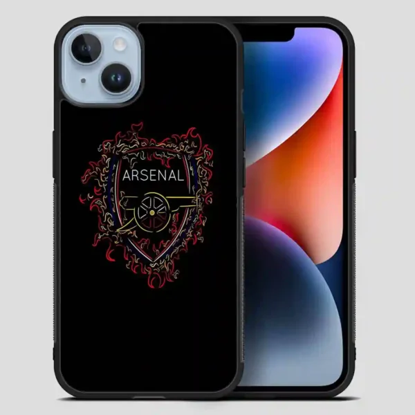 The Arsenal iPhone 14 Plus Case
