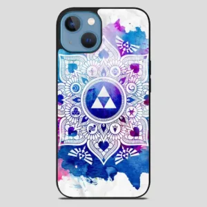 The Legend Of A Zelda Mandala Retro iPhone 13 Case