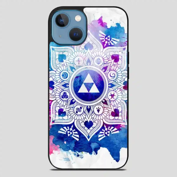 The Legend Of A Zelda Mandala Retro iPhone 13 Case