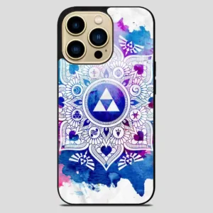 The Legend Of A Zelda Mandala Retro iPhone 14 Pro Max Case