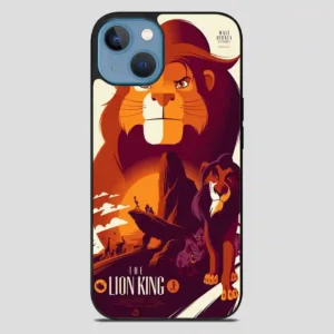 The Lion King Disney Poster iPhone 13 Case