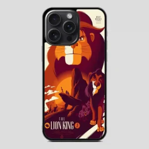 The Lion King Disney Poster iPhone 15 Pro Case
