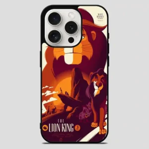 The Lion King Disney Poster iPhone 15 Pro Max Case