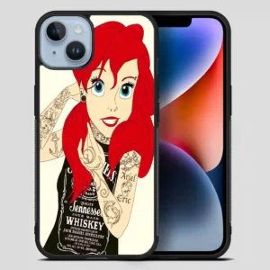 The Little Mermaid Ariel Tattoos iPhone 14 Plus Case