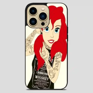 The Little Mermaid Ariel Tattoos iPhone 14 Pro Max Case
