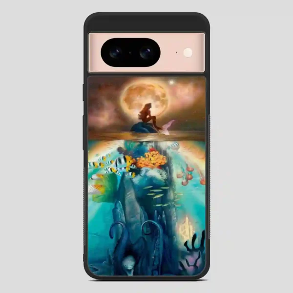 The Little Mermaid Green Ariel Street Google Pixel 8 Case