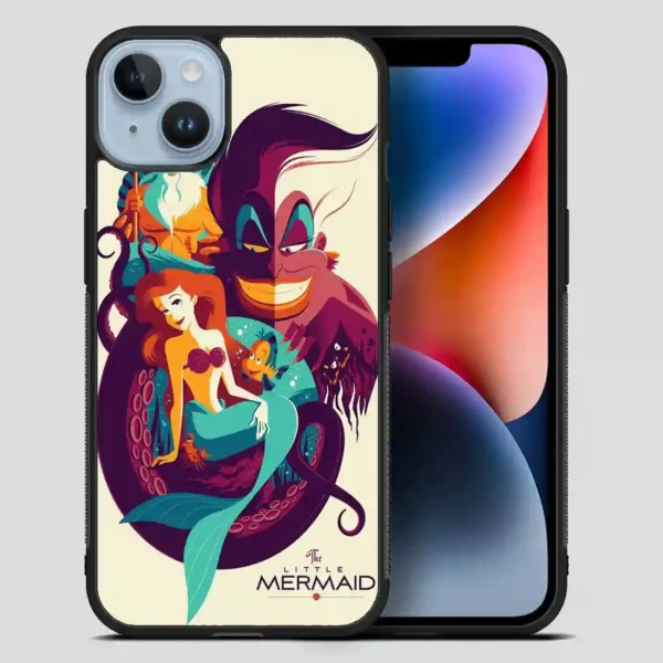 The Little Mermaids Poster iPhone 14 Plus Case