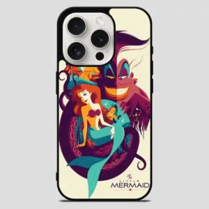 The Little Mermaids Poster iPhone 15 Pro Max Case