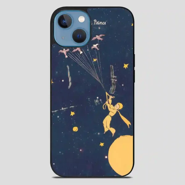 The Little Prince The Earth Space Le Petit Prince Vintage iPhone 13 Case