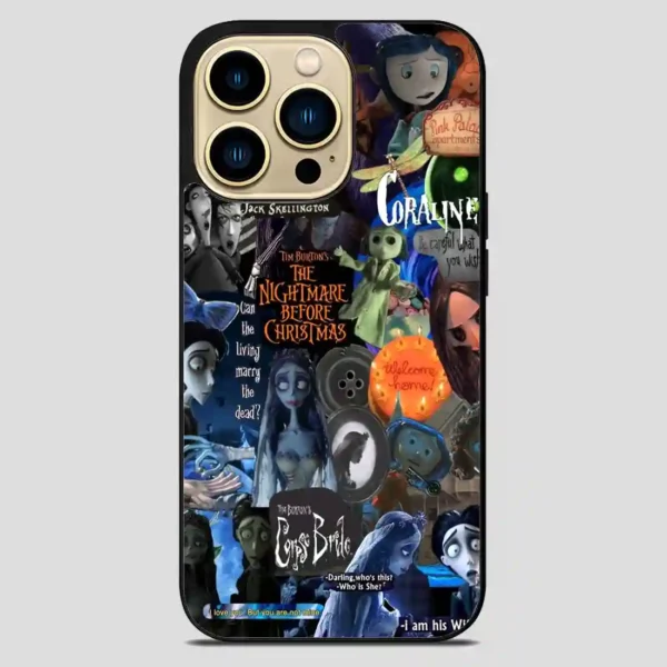 The Nightmare Before Christmas Movie Horror Ghos iPhone 14 Pro Max Case