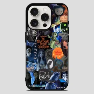 The Nightmare Before Christmas Movie Horror Ghos iPhone 15 Pro Max Case