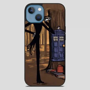 The Nightmare Before Christmas Tardis iPhone 13 Case