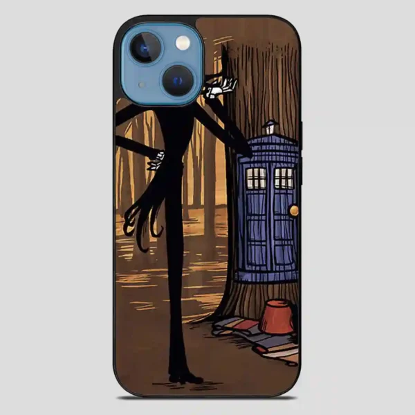 The Nightmare Before Christmas Tardis iPhone 13 Case