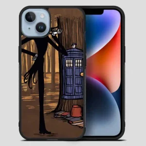 The Nightmare Before Christmas Tardis iPhone 14 Plus Case