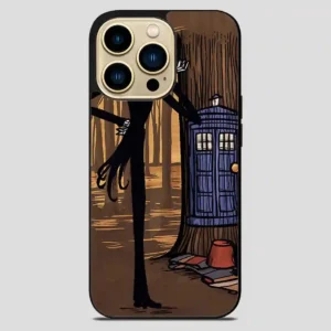 The Nightmare Before Christmas Tardis iPhone 14 Pro Max Case