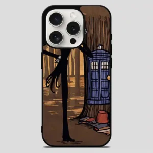 The Nightmare Before Christmas Tardis iPhone 15 Pro Max Case